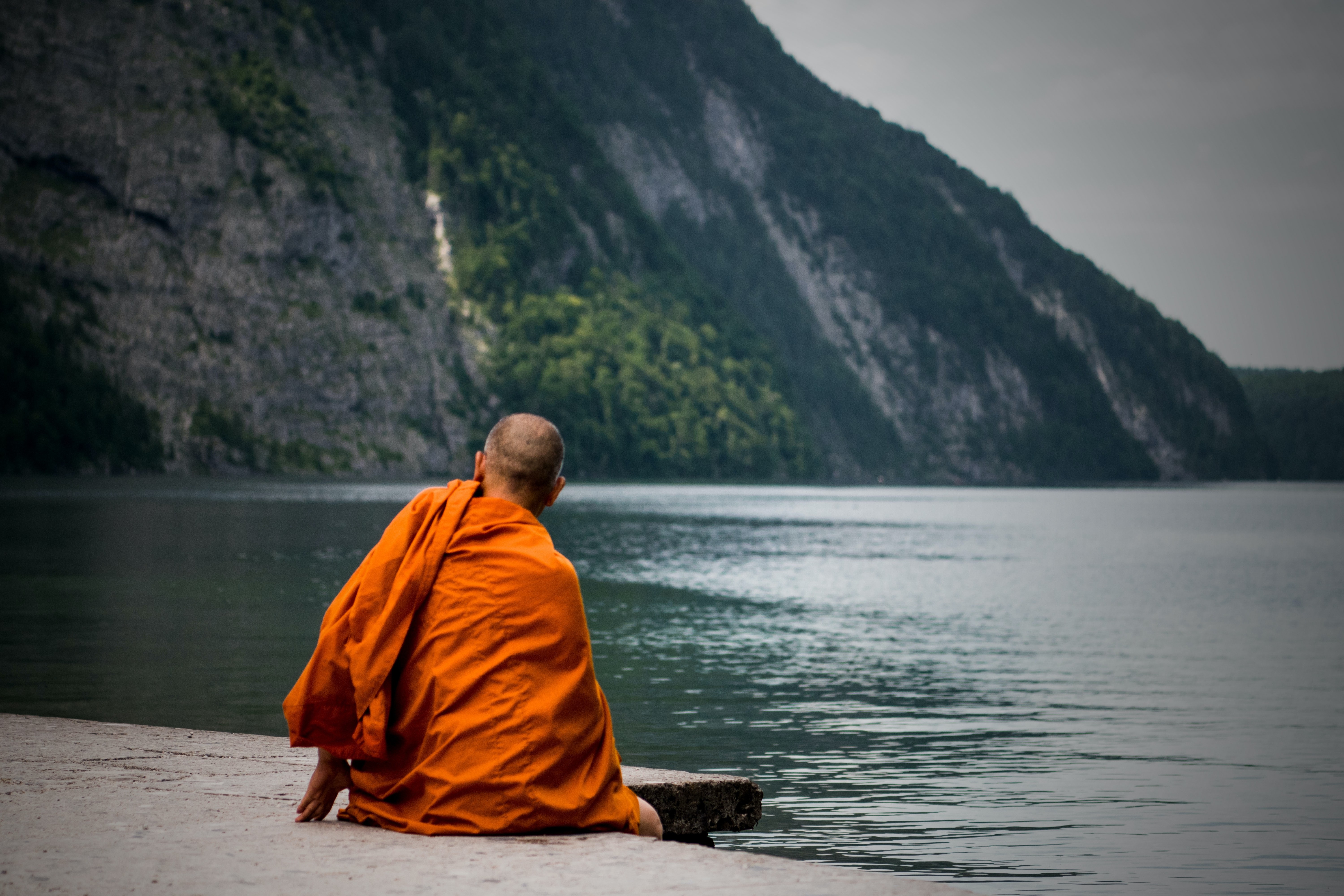 Buddhist funeral in Llandudno