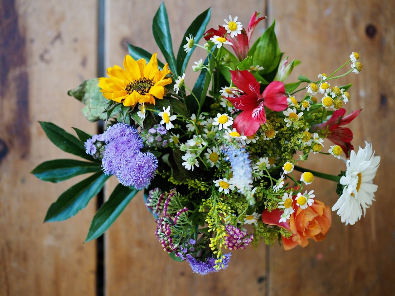 Funeral flower arrangements, Llandudno