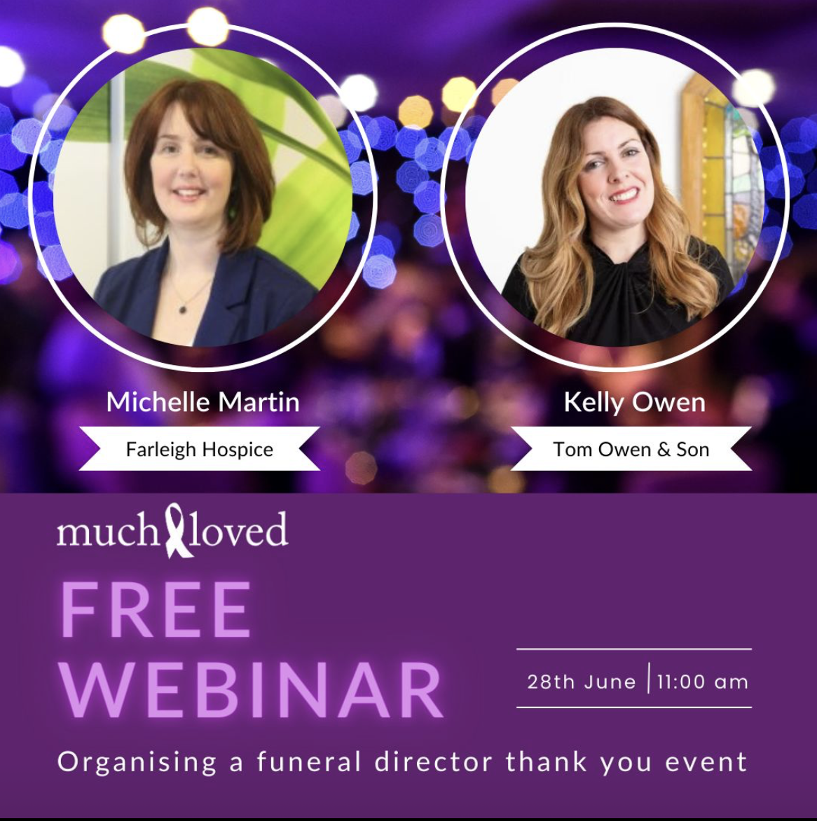 Much Loved Webinar : Organising an FD thank you event