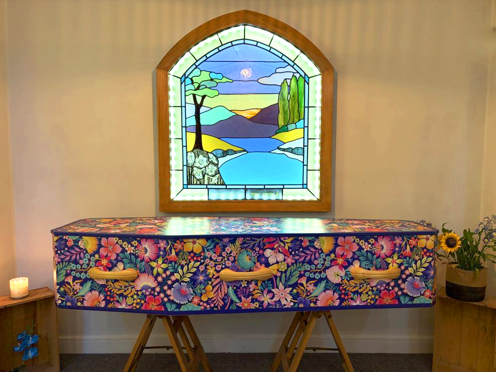 Patterned Coffin