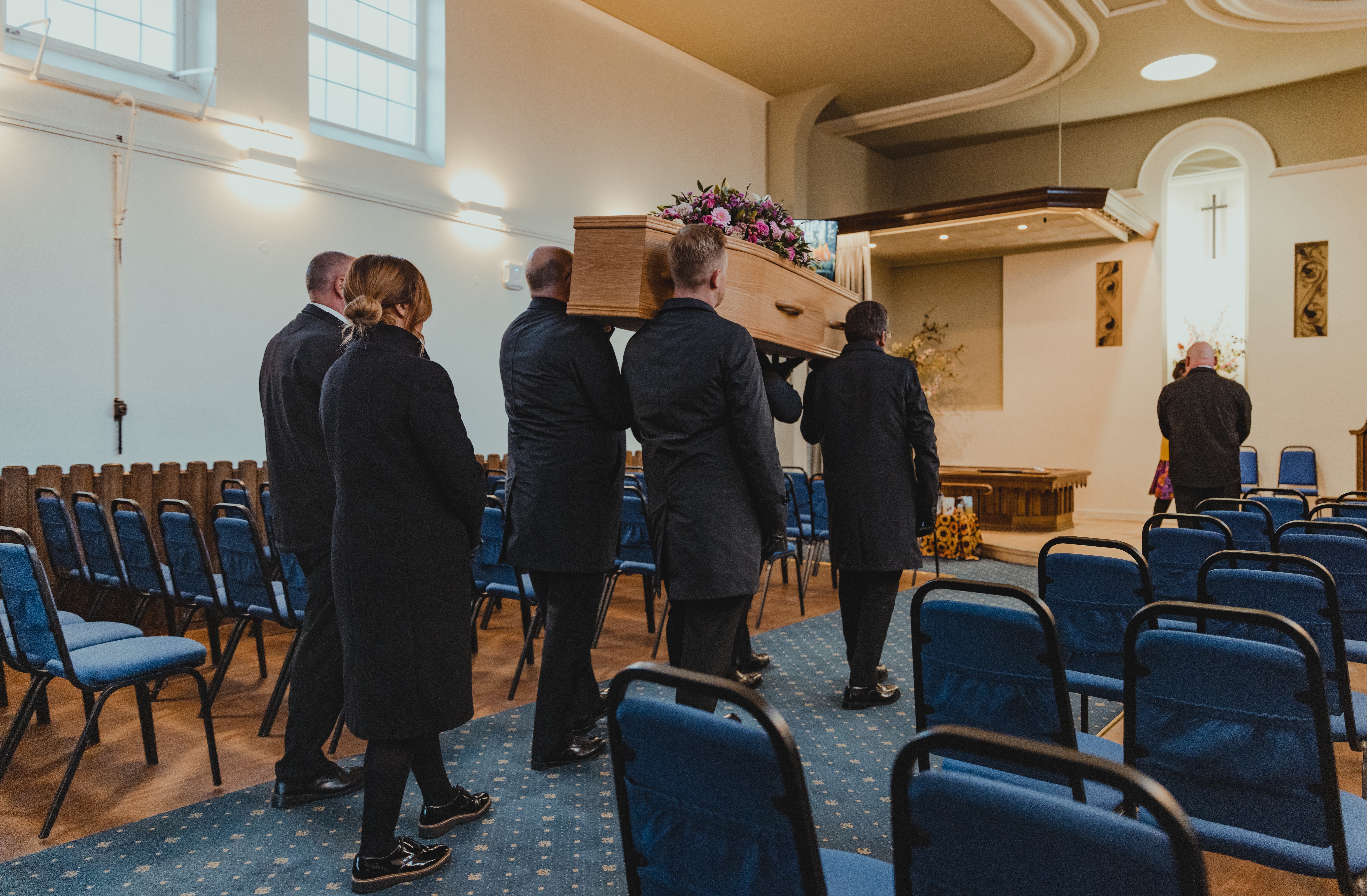 Tom Owen and Son funeral director in Llandudno at Colwyn Bay Crematorium 38 a