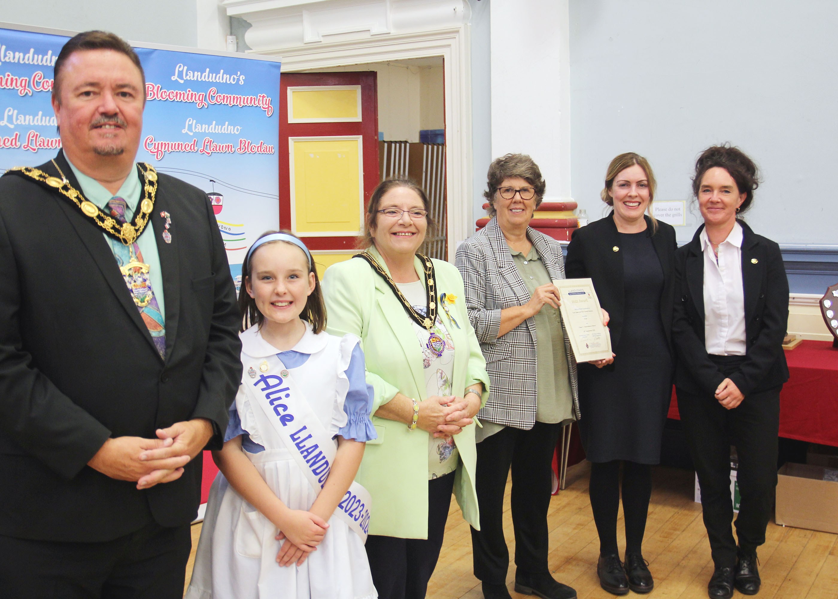 Llandudno in Bloom Award Ceremony 2023