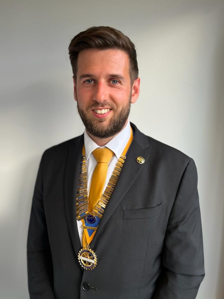 Tristan Owen becomes Rotary Llandudno President