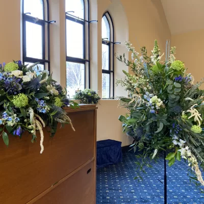 Additional floral tributes